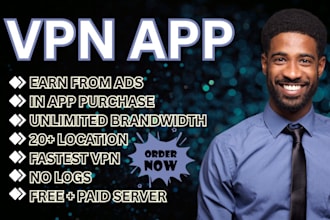 make vpn app for passive income