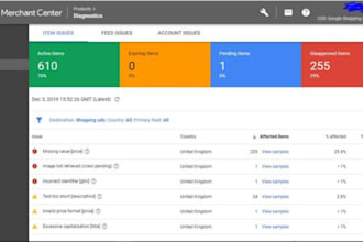 fix google merchant center error, suspension, and misrepresentation issues