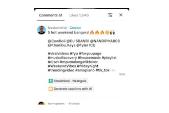 write viral short form content or captions