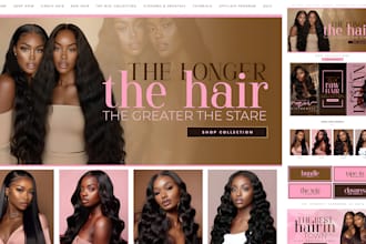 hair extension website hair extension shopify store hair extension website