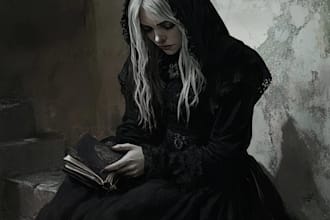draw fantasy or horror character illustration