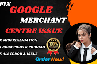 fix google merchant center suspension, misrepresentation, and product feed