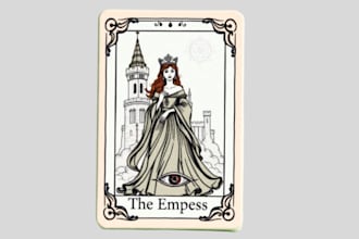 design custom tcg, playing cards, tarot decks, and cardbox design cardbox mockup