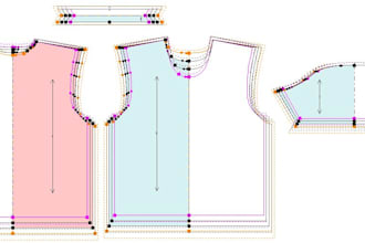 make clothing sewing pattern multiple sizes pattern grading digital fit guaranty