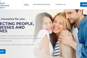 build life insurance website life insurance landing page