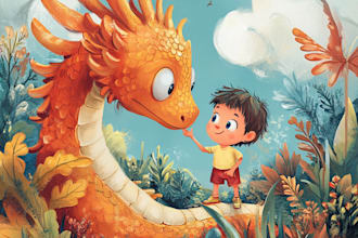 do illustrations for your children book, cover, or poster