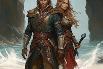 dnd character art and dnd character art