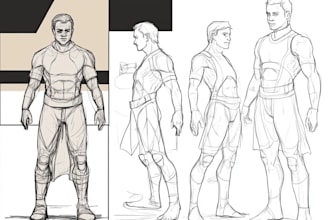 bring your ideas to life with a rough concept sketch