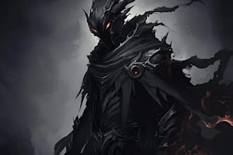 draw character concept art for your game