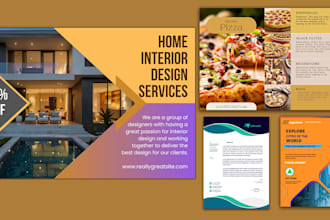 provide a professional and stylish business card, letterhead, and flyer design