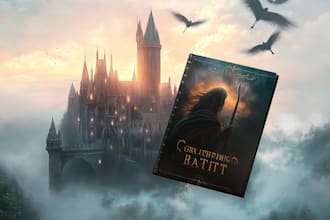 design fiction, sci fi, horror, fantasy book cover,
