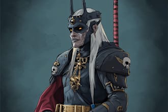 sculpt, print, paint and kitbash 3d warhammer 40k,dnd