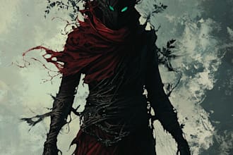 illustrate your own fantasy, science fiction, or horror story