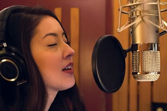 be powerful vocalist or soulful vocalist for gospel song