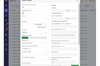 consult, configure or automate pipedrive CRM