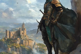 do a your dnd character art or any 2d character