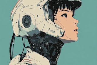 draw mecha robot,armor,gundam in anime or realism style