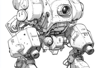 draw gundam, transformer, robot, armor, and mecha, concept