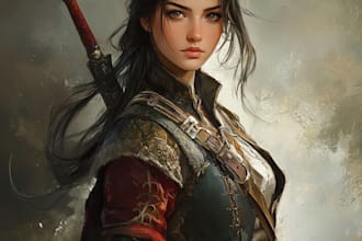 create a character for your role playing, fantasy character