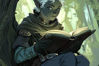 make dnd character art and dnd