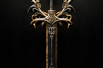 design unique 3d medieval, fantasy, rpg, mmorpg game logo title