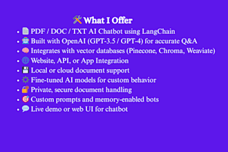 build ai powered rag chatbot