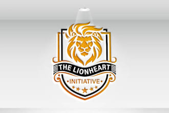 design a professional and affordable lion logo for your brand
