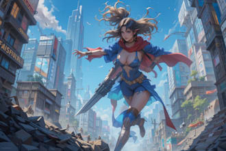 do superhero character art, comic book illustration