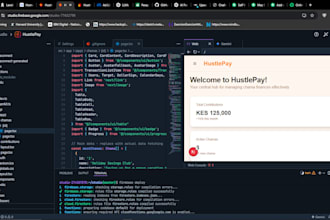 develop front end with react next js and tailwind CSS