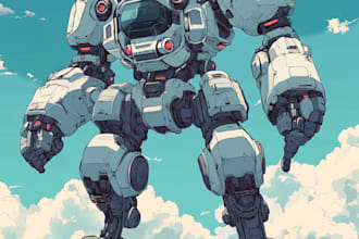 do  your robot, mecha or futuristic concept characters