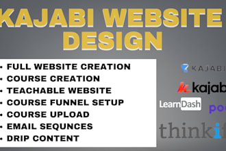 kajabi website podia techable thikific kajabi online course kajabi salesfunnel