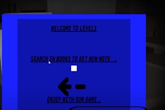 develop and design your 2d or 3d unity game for PC mobile or VR