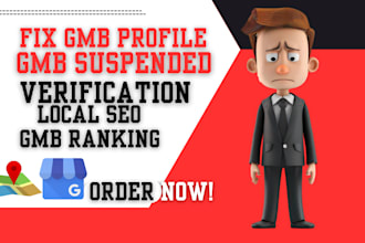 reinstate and fix suspended google my business profile