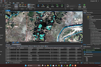 deliver professional gis services including lulc, change detection, and mapping