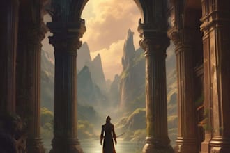design fantasy book cover design with stunning artwork