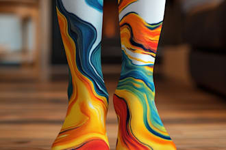 design custom and unique socks design