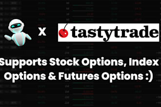 develop automated tastytrade bot, cornix bot, bingx bot, hft bot arbitrage bot
