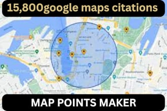 do 15,800 google maps citations scraping scraper lead generation ads manager seo