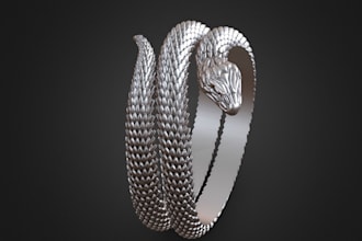 do 3d ring design model 3d necklace design, 3d jewelry animation