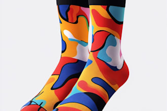 make beautiful socks design