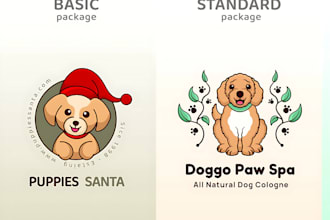 design cute logo for kids,store,pet, cat, app, game,animal