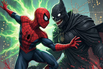 do comic book art and illustration