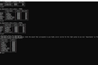 write, optimize, and fix sql queries or databases professionally