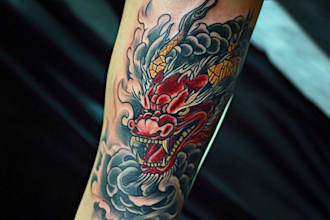 tailored japanese tattoo designs by expert