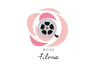 create retro vintage cartoon production illustration logo