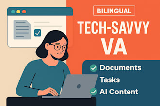 be your bilingual virtual assistant with ai and tech skills