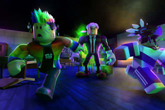do roblox full game creation,lua scripting, gui,roblox full game development