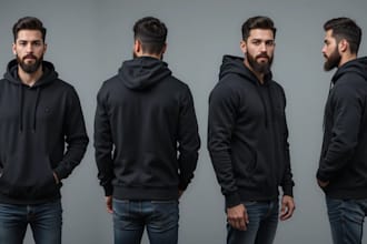 create stunning, realistic ai generated mockups for your product, clothing brand