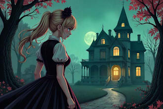 do comic style art and illustration, character design, etc