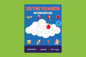 do kids activity book alphabet letters tracing for kdp